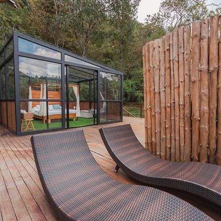 Bubblesky Glamping 40 Min From Medellin Hotel เอล เรติโร ภายนอก รูปภาพ