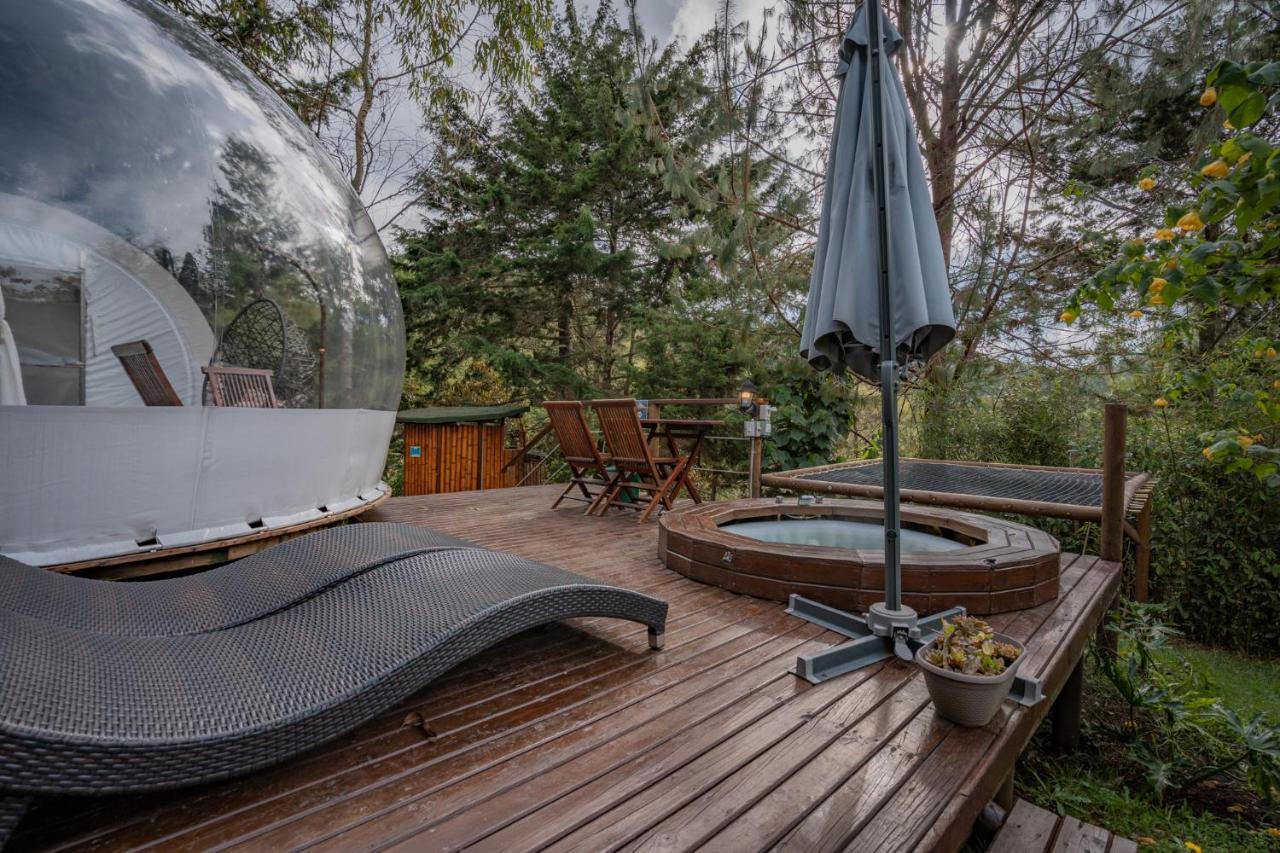 Bubblesky Glamping 40 Min From Medellin Hotel เอล เรติโร ภายนอก รูปภาพ