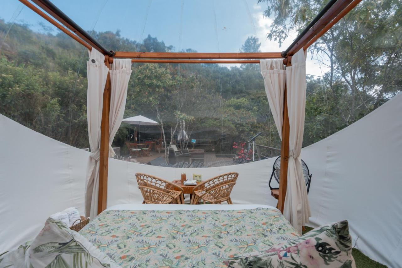 Bubblesky Glamping 40 Min From Medellin Hotel เอล เรติโร ภายนอก รูปภาพ