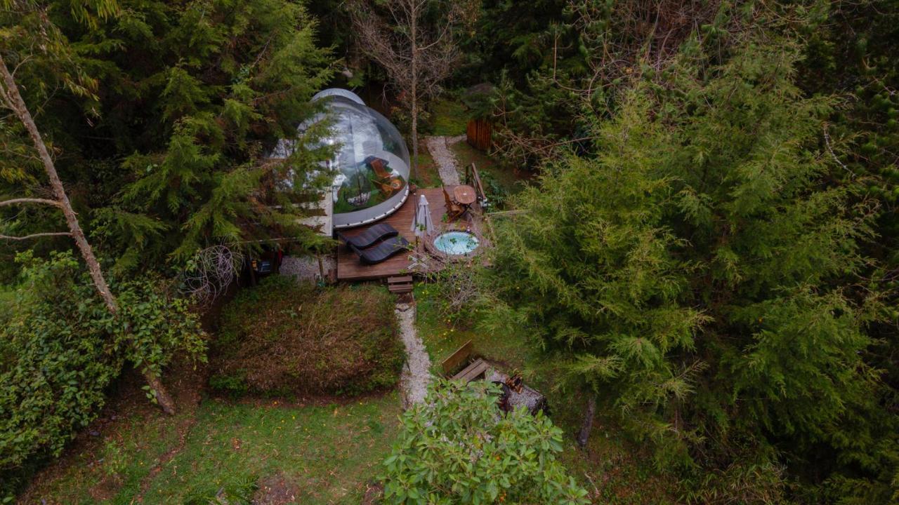 Bubblesky Glamping 40 Min From Medellin Hotel เอล เรติโร ภายนอก รูปภาพ