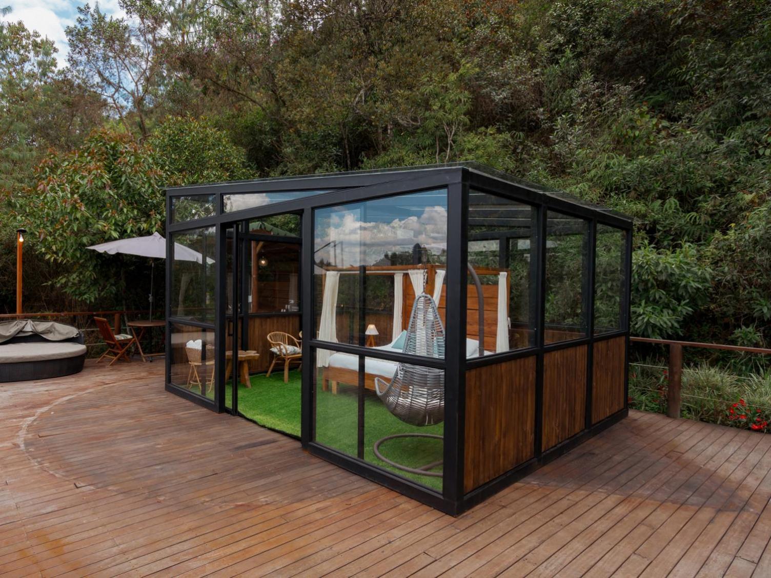 Bubblesky Glamping 40 Min From Medellin Hotel เอล เรติโร ภายนอก รูปภาพ