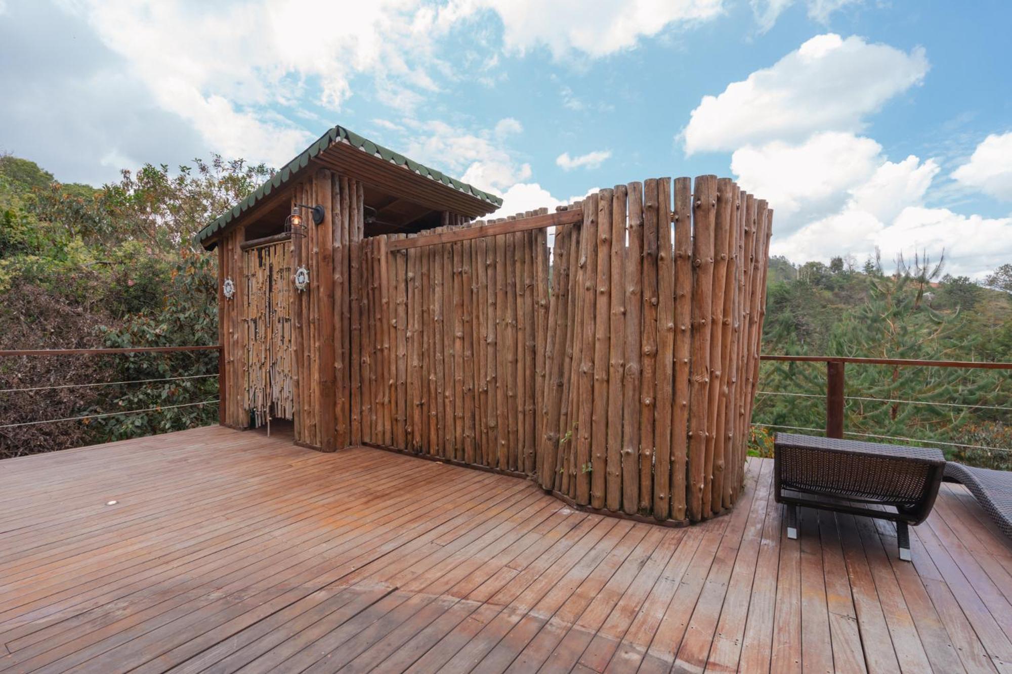 Bubblesky Glamping 40 Min From Medellin Hotel เอล เรติโร ภายนอก รูปภาพ